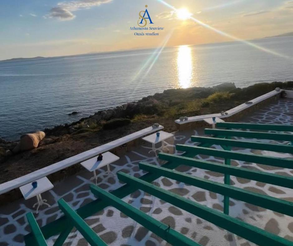 Mykonos Athanasia Seaview Oasis Studios By The Port Houlakia  Exterior foto