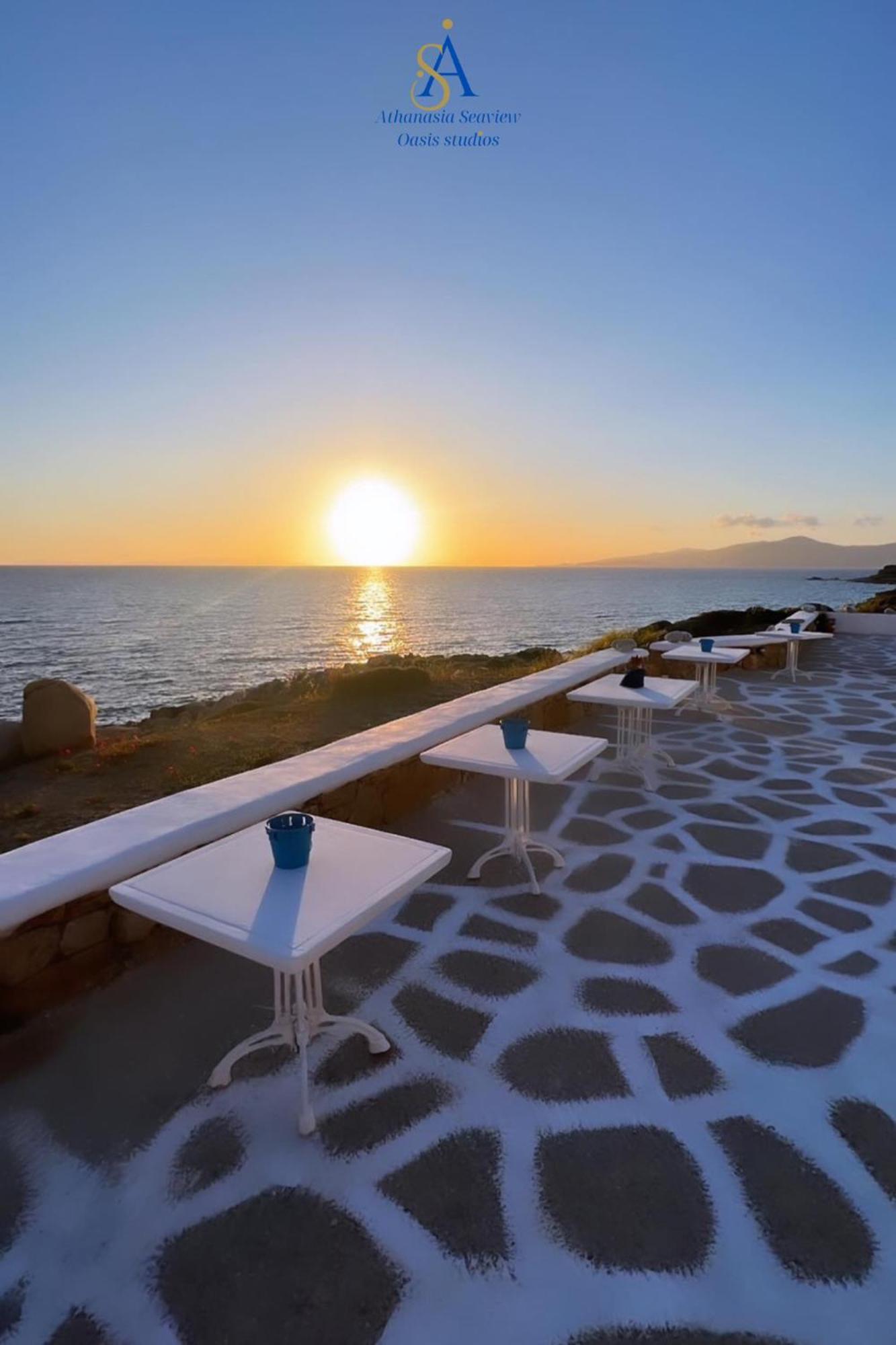 Mykonos Athanasia Seaview Oasis Studios By The Port Houlakia  Exterior foto